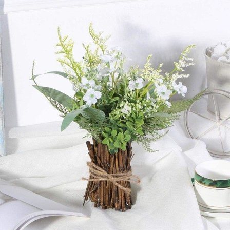 Konstgjorda växter 28 cm - Blandad bambukruka, heminredning