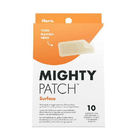 HERO Mighty Patch Surface 10-Pack Ansiktsmask & peeling Unisex 10 patches