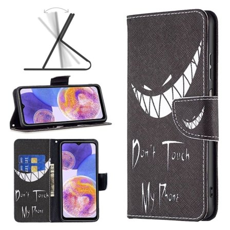 Wonderland Samsung Galaxy M53 5G flip etui - Rør Ikke Ved Min Telefon