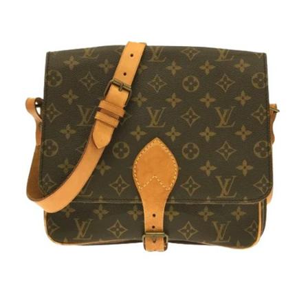 Louis Vuitton Vintage, Pre-owned Canvas louis-vuitton-bags Bruin, Dames, Maat:ONE Size