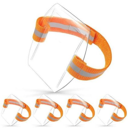 Högsynlig PVC ID-kortshållare för arm, liftkort, armband, ID-kortshållare