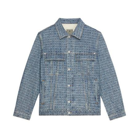 Givenchy, Jacket Blauw, Heren, Maat:XL,Katoen