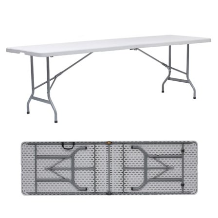 Stort hopfällbart bord 180x74cm