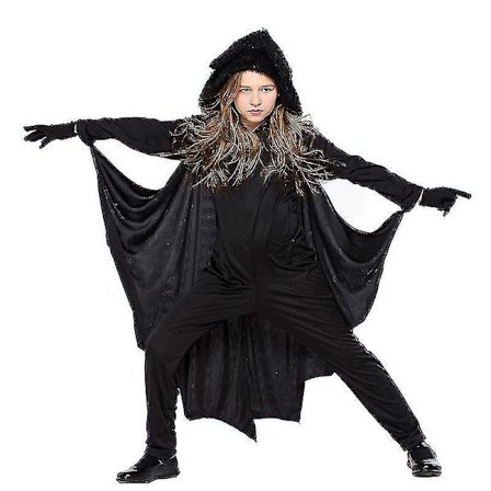Kostume til Piger til Halloween - Vampyr Bat