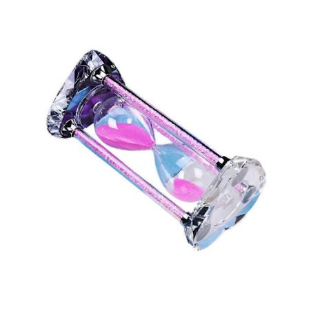 Krystal Timeglas Sandur 30 Minutters Timer til Madlavning, Studier og Tidsstyring