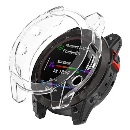 Garmin Fenix 7 / 7 Solar / 7 Sapphire Solar transparent skydd - Transparent