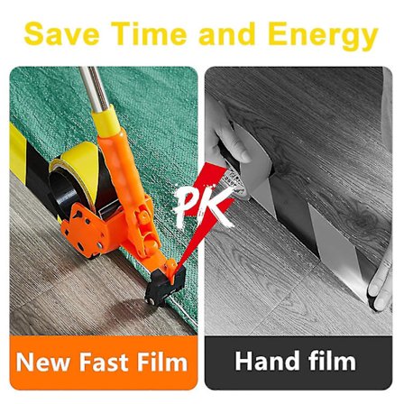 Målare Maskeringstejp Applikator Dispenser Maskin Vägg Golvmålningsverktyg