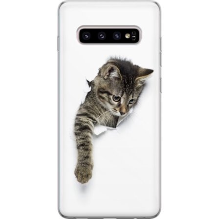 Kompatibel Mobilcover til Samsung Samsung Galaxy S10+ Kat