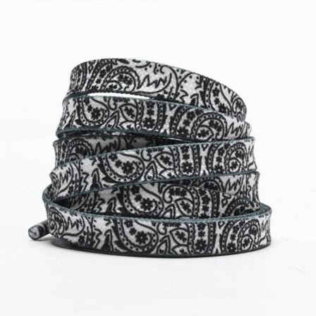 Platta skosnören med unik design 1 par Multicolor Multicolor