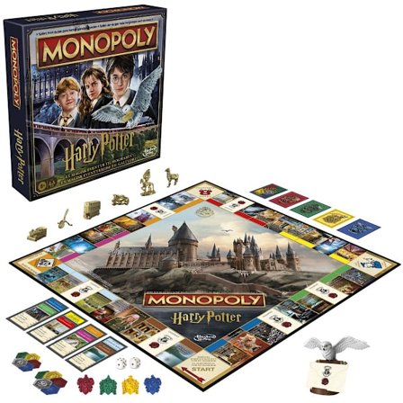 Brætspil Monopoly: Harry Potter (DK/NO)