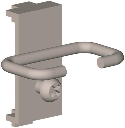 Treston 85323951 Bøylekrok R35, 5-pakning 35 x 17 mm, Garasjeinnredning & oppbevaring