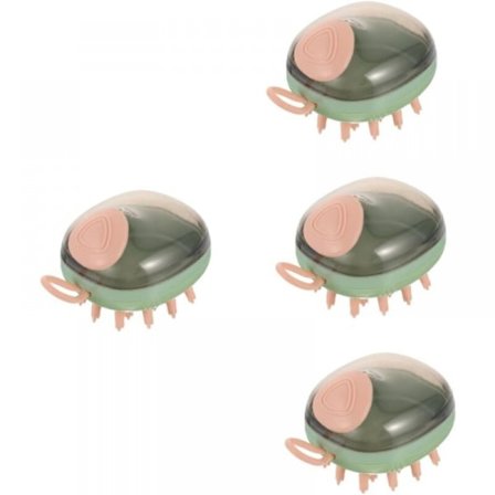 (4 stk)Katt og Hund Badebørste Kjæledyr Skrubb Hund Stell Skrubb Hund W