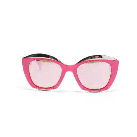 Moschino Pre-Owned, Pre-owned Plastic sunglasses Roze, Dames, Maat:ONE Size