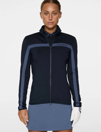 J. Lindeberg Seasonal Janice Mid Layer - Navy - XS