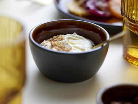 Bitz Gastro Skål Svart-Amber 10cm