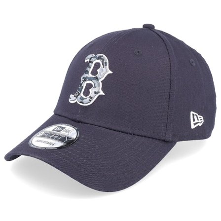 New Era - MLB - Blue - adjustable - Cap - Boston Red Sox Camo Infill 9FORTY Navy Adjustable - Hatstore