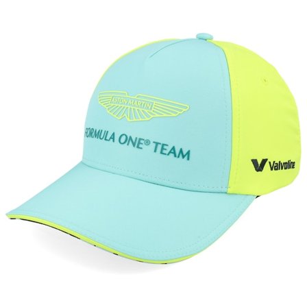 Formula One - Motor Green adjustable Czapka Z Daszkiem - Aston Martin F1 25 Team Miami Wasabi/Fluo Green A-frame Adjustable @ Hatstore