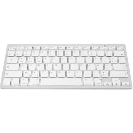 Langaton AVIZAR Bluetooth-näppäimistö - AZERTY - Saksimekanismi - 0,2 s vasteaika - Valkoinen