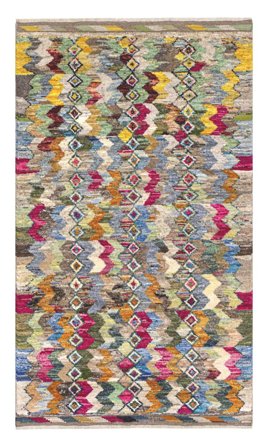 Moroccan Berber - Afghanistan Moderne Brun/Mørkerød (Uld, Afghanistan)