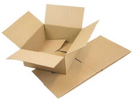 BOXON Wellåda E71 SB 310x230x100mm A4 - Lyreco - Emballage och lagerutrustning - Lådor och well - Welllådor 1-lag - 370-500 mm