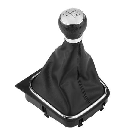 6-nopeuksinen auton vaihdevivun nuppi, säärystimen cover Golf 6 MK5 MK6 Jetta 2005-2014