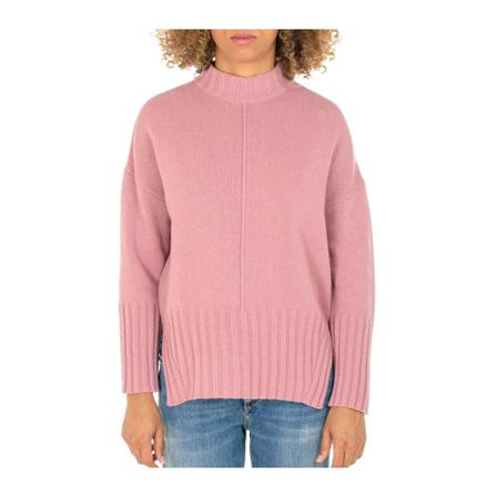 Marella Round-neck Strik Pink, Dame Striktrøjer