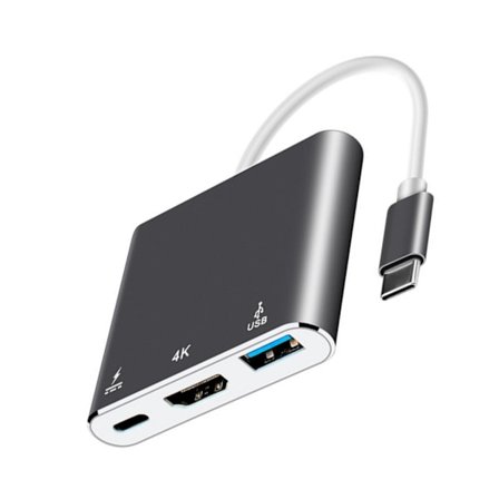 Kompakta Typ C HDMI-kontakter 4K60Hz USB C till HDMI-adapter för telefoner