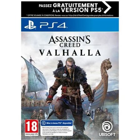 Assassin's Creed Valhalla Standard Edition PS4-spel (gratis uppgradering till PS5)