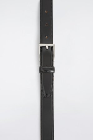 COS Homme Ceinture En Cuir in Noir