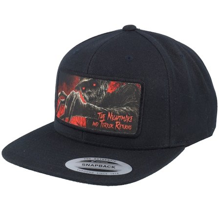 Scenes - Svart snapback Caps - Terrror & Nightmare Black Snapback @ Hatstore
