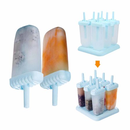 6 -pakk iskremform - Lag dine egne iskremspinner hjemme - Nyttig iskrem