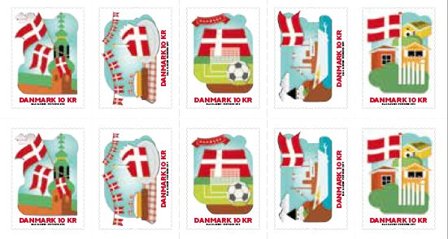 Danmark 2020 - Dannebrog 800 år - Postfrisk frimærkehæfte