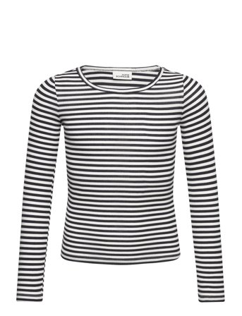Sofie Schnoor Young Petriciasy T-Shirt Long Sleeve - Black - 128