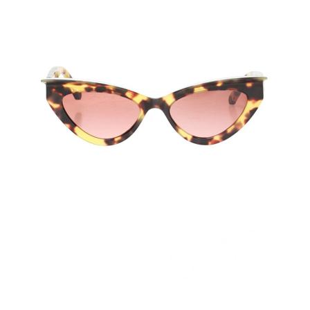 Philipp Plein, ‘Statement’ sungles Bruin, Dames, Maat:ONE Size,grafisch patroon