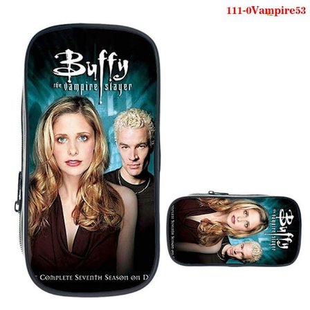 Vampire Diaries Buffy blyantsæske Stefan Elena brevpapir penneæske blyantpose