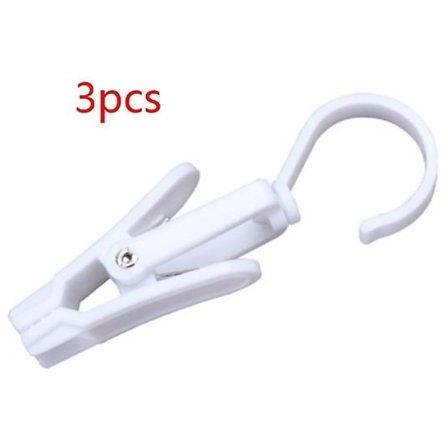 Plastikk klesklyper gardinkrok klips klesklyper vindtett strandhåndkleholder klær