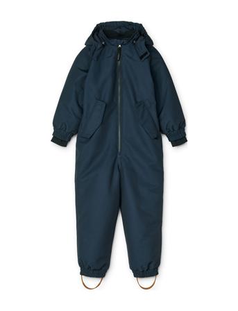 Sne Snowsuit Outerwear Coveralls Snow/ski Coveralls & Sets Navy Liewood