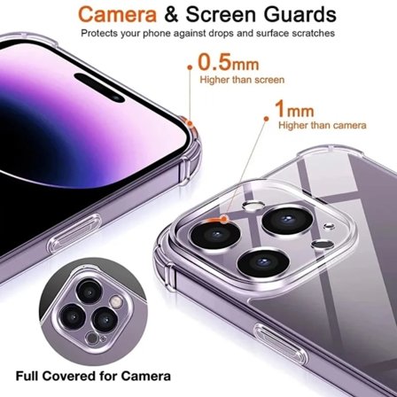 Army V3 Iphone 16 Pro/ProMax/Plus skal fodral skärmskydd - VÄLJ: