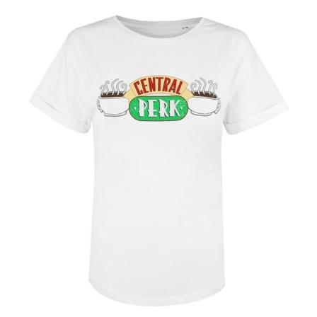 Friends Dam/dam Central Perk T-shirt S Vit