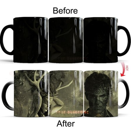 True Detective Kaffekrus Morgenmadskrus Sjov Kaffekrus 11 Ounces Inspirerende Og Motiverende
