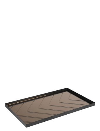 Specktrum The Herringbone Tray - Brown - 30X50CM