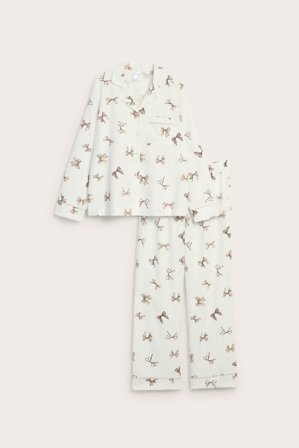 Kappahl | Pyjamasetti | Valkoinen