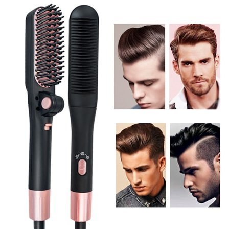 Suoristusharja säädettävällä lämpötilalla 160-200°C