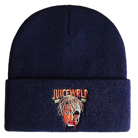 Juice Wrld 999 Beanie Kirjonta Talvihattu Puuvilla Neulok Myssy Skullies Myssy Hat Hip Hop Neulok Hattu Dropshipping Casual