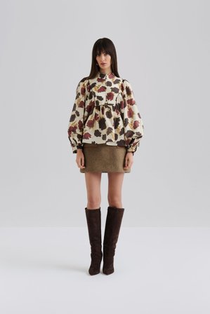 Malina - Pernilla blouse - 40 - Wine Peony