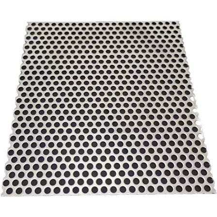 Afløbsdæksel, et firkantet afløbsfilter, et 304 rustfrit stål afløbsfilter, en 5 mm åbning (15 x 15 cm)