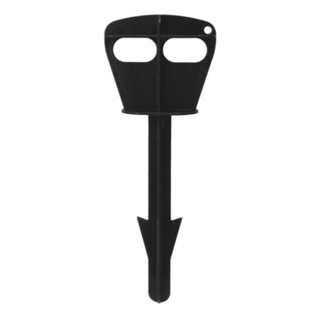 Butt Out Tool Plast Hunters Butt Out Tool for hjort Stort fe Storfe Anal rengjøring grå