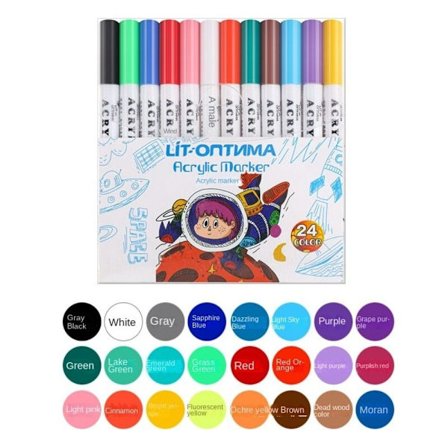 12/24 STK tusjpenner Maling tusj 24STK 24STK