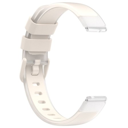 Urrem med silikone HVID