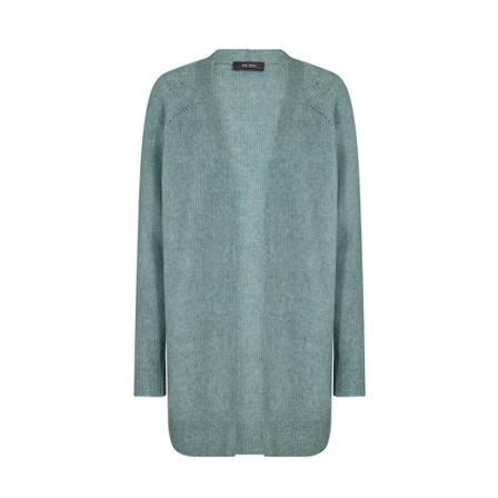 MOS Mosh, Long Knitwear Blauw, Dames, Maat:L